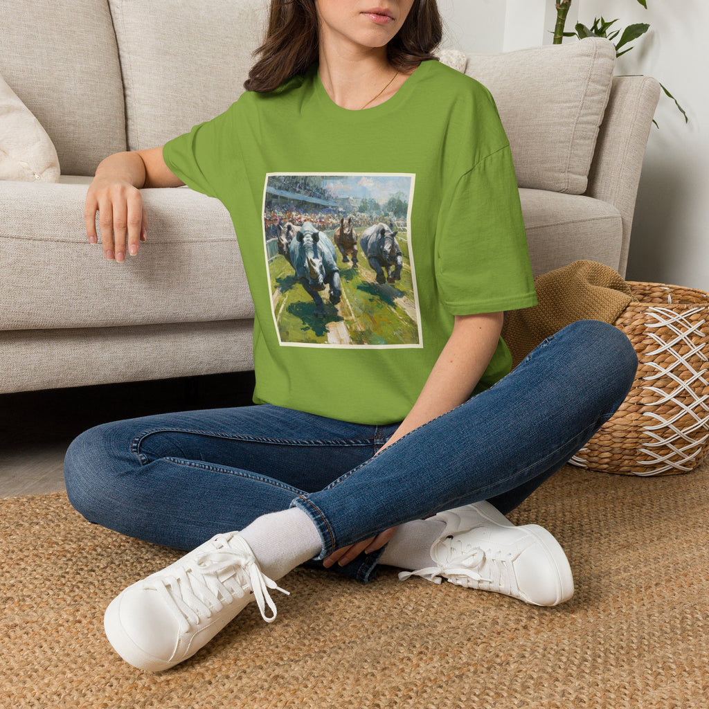 Since A Youngin' Rhino Kiwi T-shirt